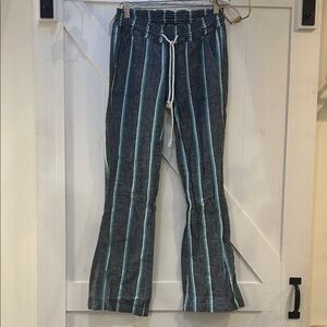Roxy Striped Drawstring Pants
